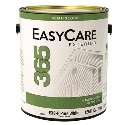 220209 1 gal EXS-P Easycare 365 Pastel Base Exterior Latex House Paint, Durable Acrylic Semi-Gloss -  True Value Manufacturing