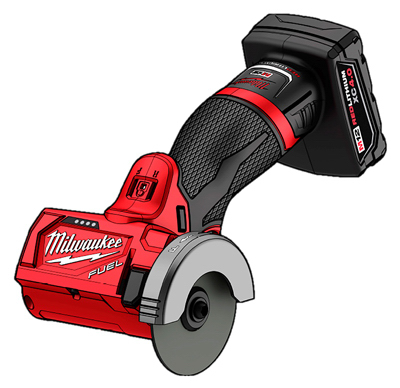 Picture of Milwaukee Electric Tool 245390 3 in. M12 Fuel Compact Cut Off Tool