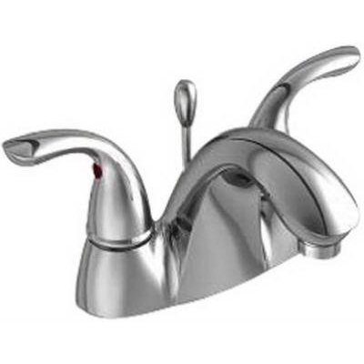 Picture of Homewerks Worldwide 239952 HomePointe Lavatory Faucet with 2 Lever Handle - PVD Brushed Nickel