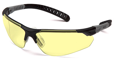TruGuard Adjustable Safety Glasses, Amber