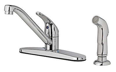 Picture of Homewerks Worldwide 242101 HomePointe SGL Kitchen Faucet with Single Lever Handle - Chrome