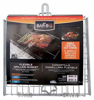 Picture of Mr. Bar-B-Q Products LLC. 246405 11 x 10 in. Flexible Grilling Basket  Chrome