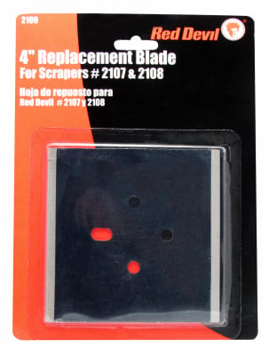 4 in. Double Edge Replacement Scraper Blade