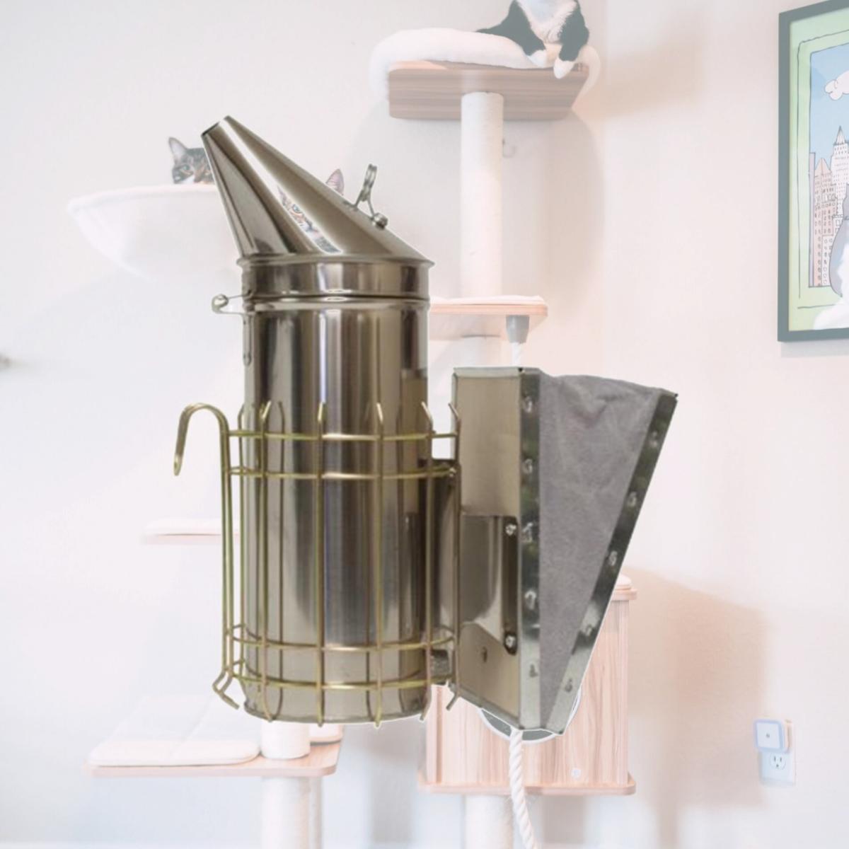 Picture of Harvest Lane Honey 202573 Large Smoker for the Backyard Beekeeper