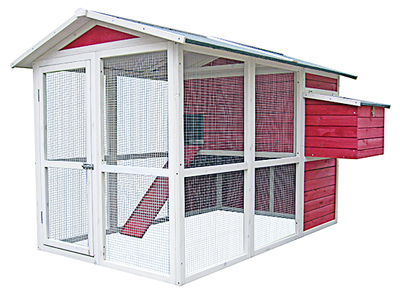 Picture of Innovation Pet 242675 Medium Red Vintage Coop