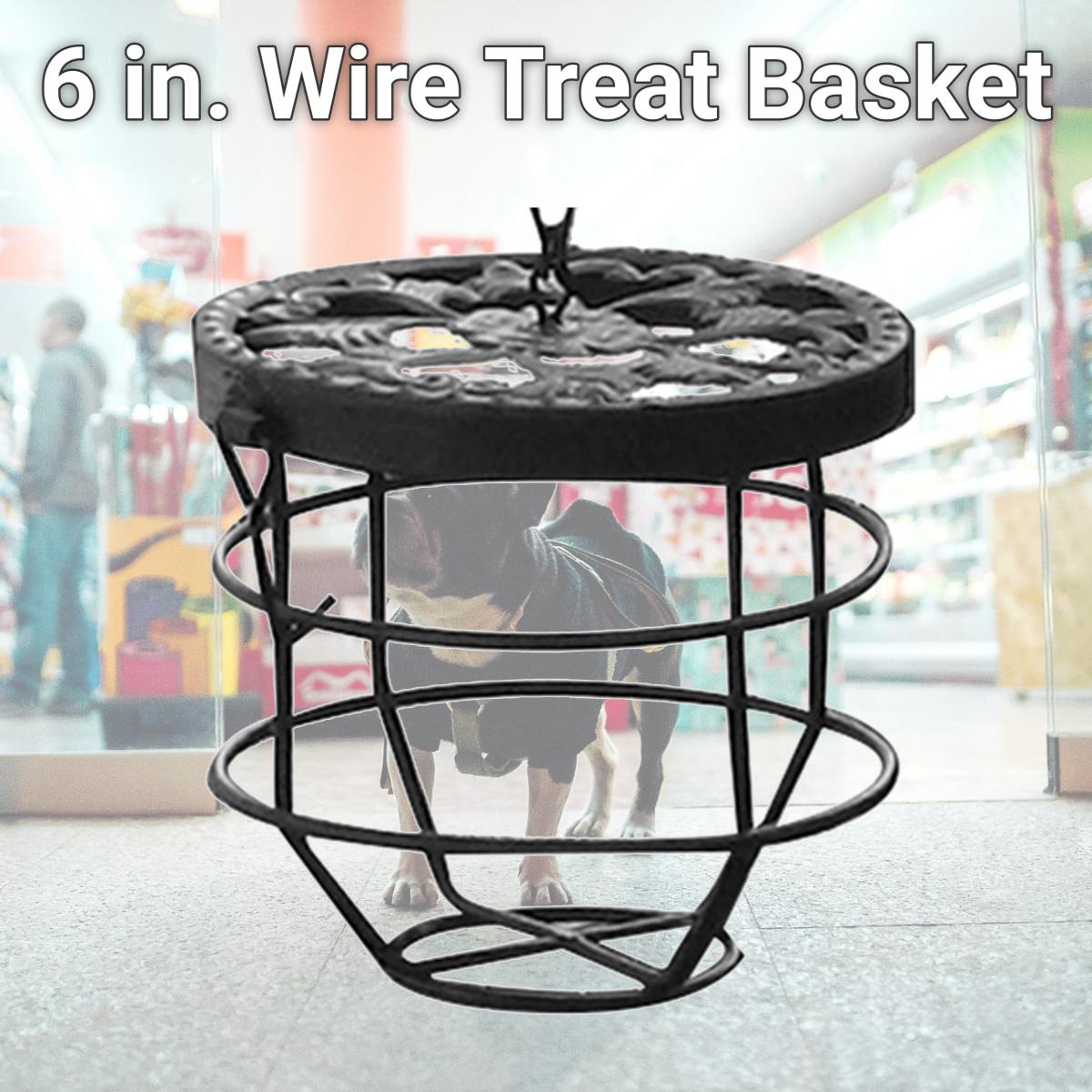 Picture of Innovation Pet 242681 6 in. Wire Treat Basket