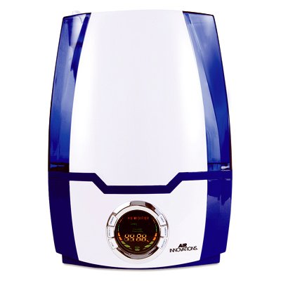 Picture of Great Innovations 239562 1.37 gal Air Innovations Blue & White Clean Mist Smart Humidifier with Aroma Tray
