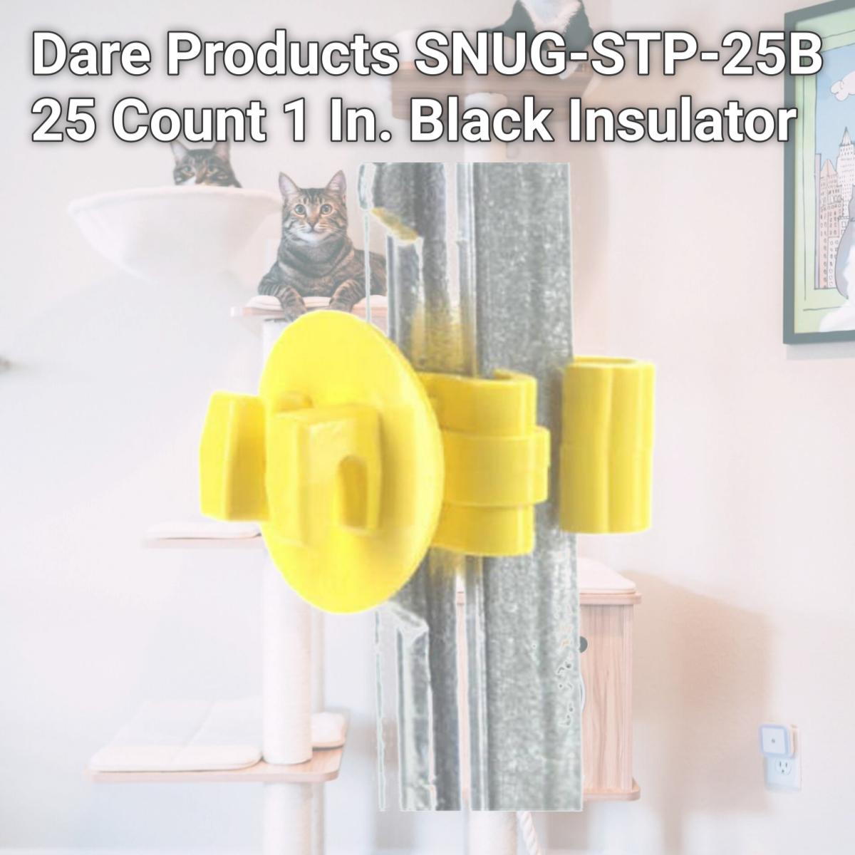 Picture of Dare Products SNUG-STP-25B 25 Count 1 In. Black Insulator