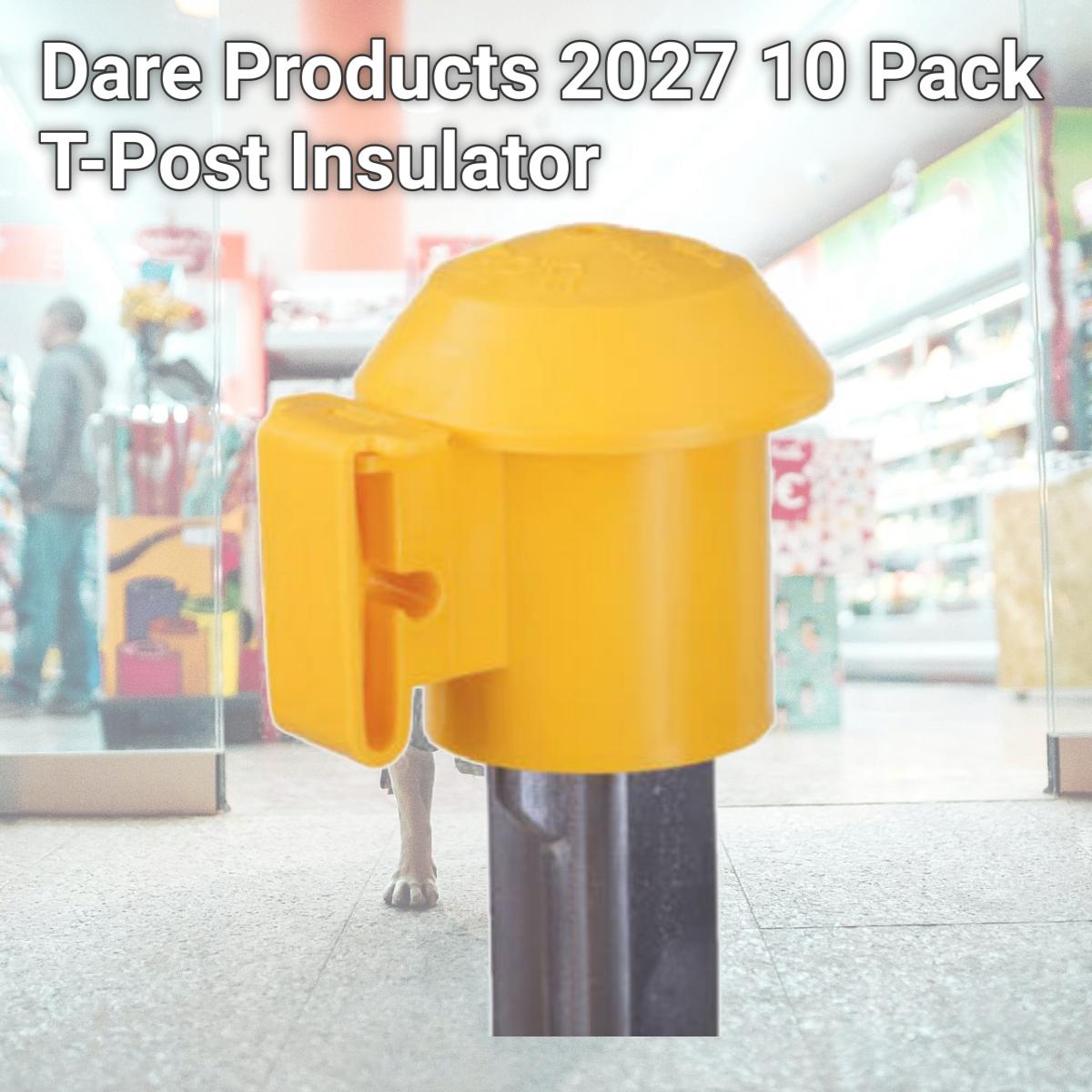 Picture of Dare Products 2027 10 Pack T-Post Insulator