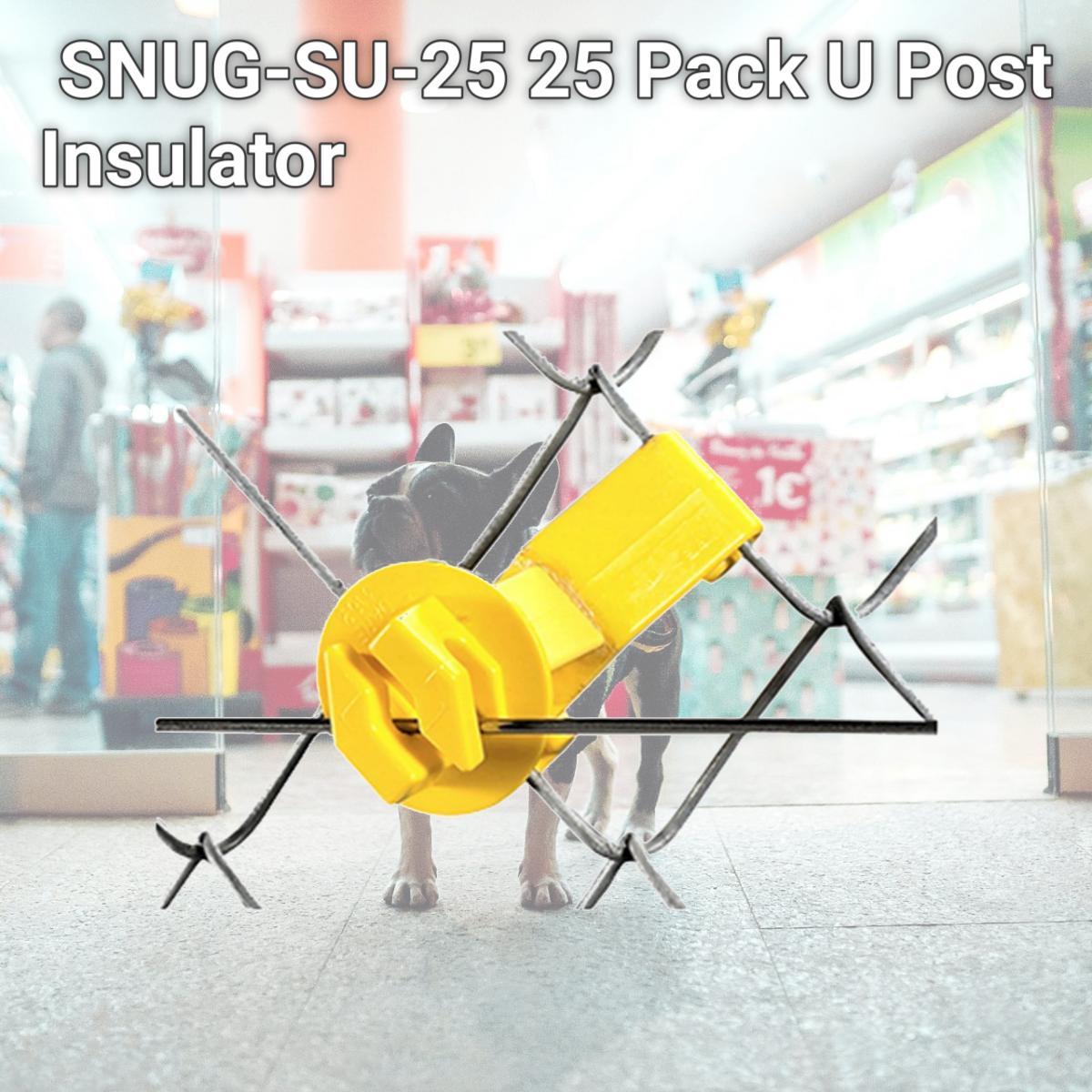 Picture of Dare Products SNUG-SU-25 25 Pack U Post Insulator