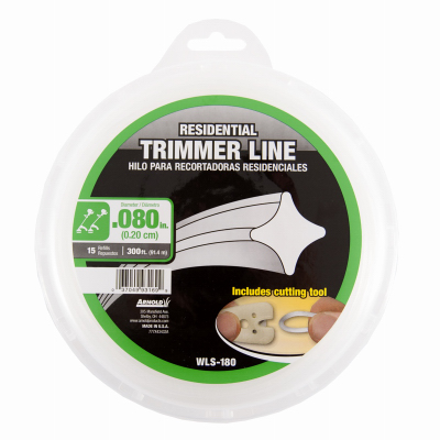 Picture of Arnold 247314 0.08 in. x 300 ft. Twisted Trimmer Line&#44; Black