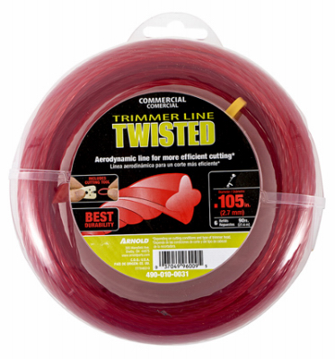 Picture of Arnold 247309 0.15 in. x 109 ft. Twisted Trimmer Line&#44; Maroon