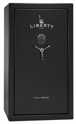 243416 USA 36 Gun Safe with Lighted Electronic Lock - Textured Black -  Liberty Safe & Security Product