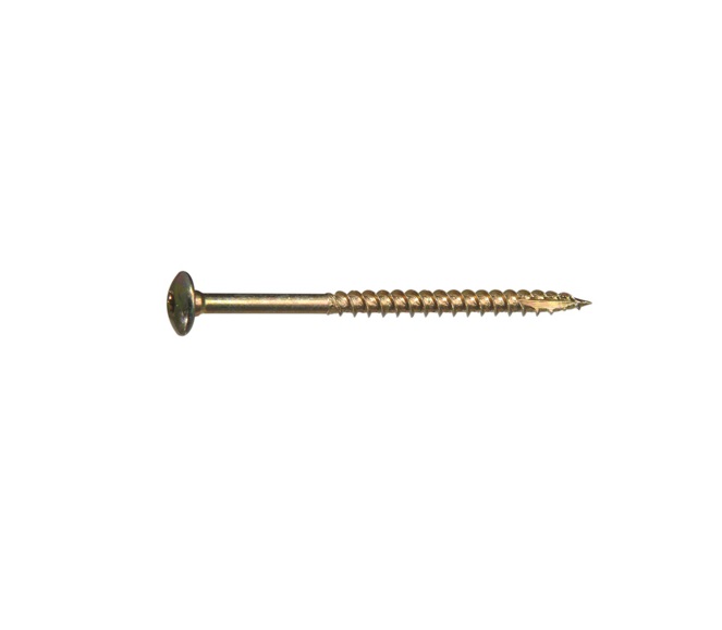 8 x 0.31 in. Power Pro Bronze Ceramic Construction Lags - Pack of 15