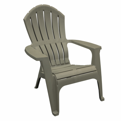 Picture of Adams 227463 Real Comfort Gray Resin Adirondack Chair