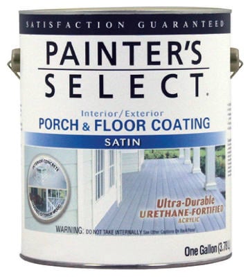 Picture of True Value Manufacturing 106649 1 gal USF-1 Pastel Base Exterior Urethane Fortified Satin Porch & Floor Coating - White