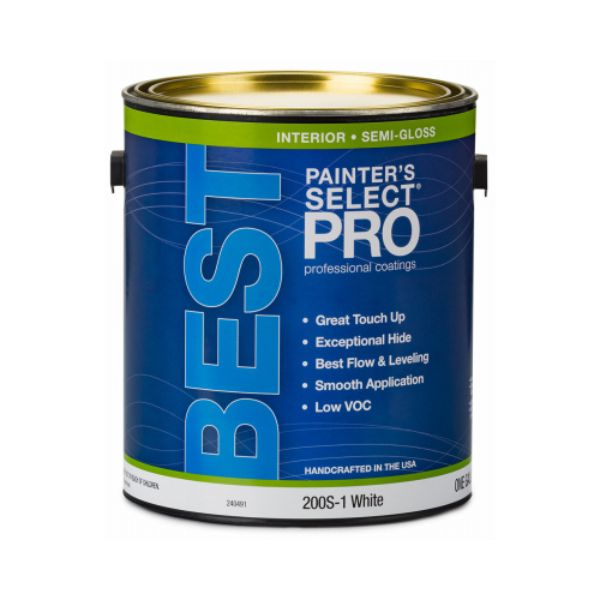 1 gal 200S White Semi Gloss Wall Paint