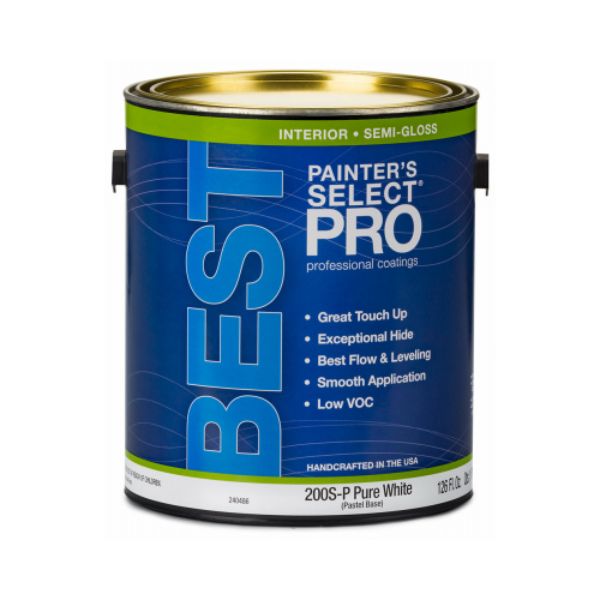 1 gal 200S Pastel Base Semi Gloss Wall Paint
