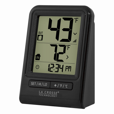Picture of LA Crosse Technology 231770 Wireless Thermometer - Black