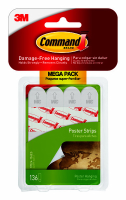Picture of 3M 243234 Poster Strips - Pack of 136
