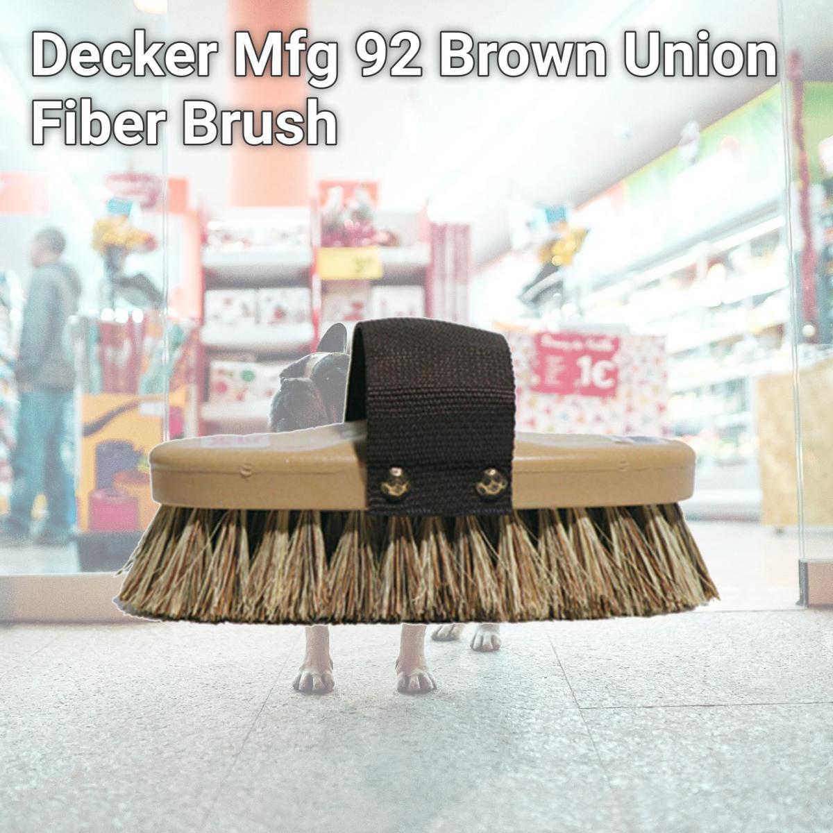 Picture of Decker Mfg 92 Brown Union Fiber Brush