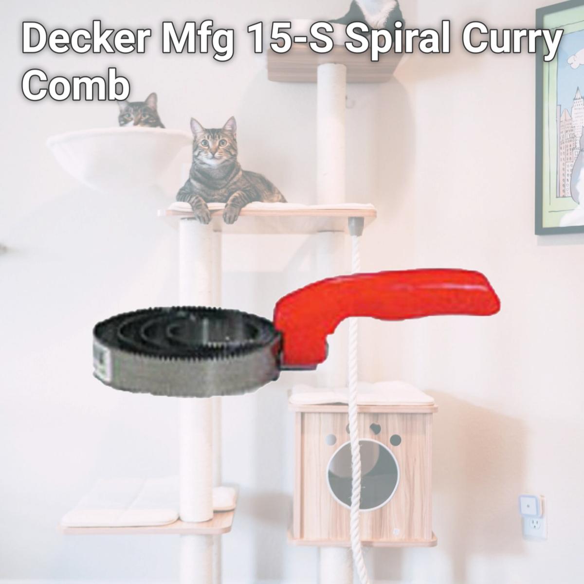 Picture of Decker Mfg 15-S Spiral Curry Comb