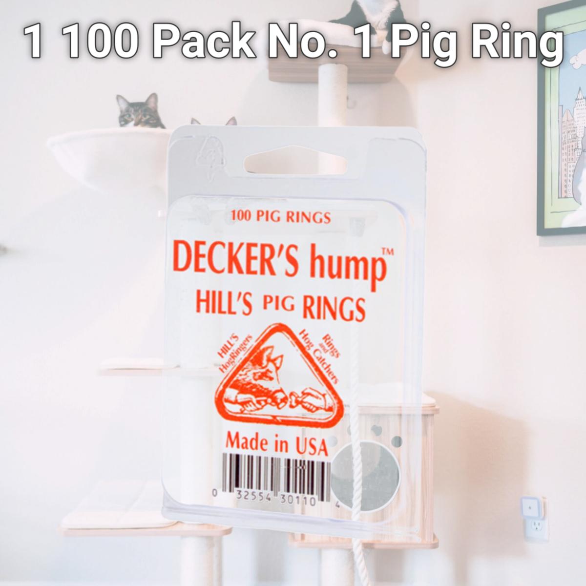 Picture of Decker Mfg 1 100 Pack No. 1 Pig Ring