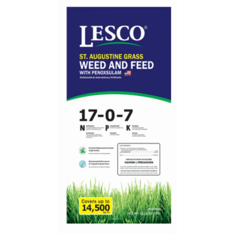 1300 sq ft. 17-0-17 St-Augustine Grass Weed Feed Fertilizer