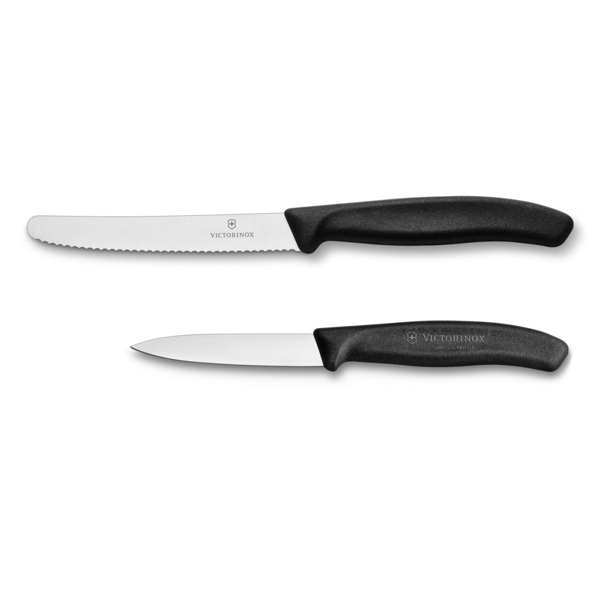 Picture of Victorinox Swiss Army 246925 Utility & Paring Pillow Knife with Black Handle