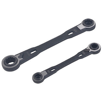 Master Mechanic SAE Dual Box Ratcheting Wrench Set