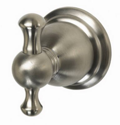 Home Pointe PVD Robe Hook, Brushed Nickel