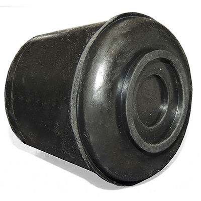 TruGuard Black Rubber Leg Tip - Pack of 4