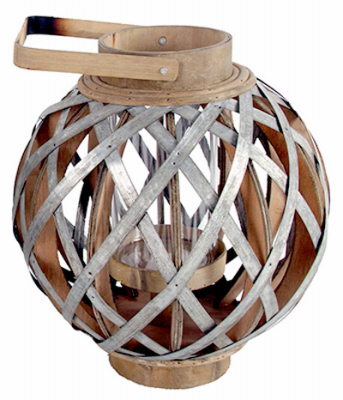 Picture of A & B Home 247607 Small Round Shanghai Lantern - 11.5 x 11.5 x 12.8 in.