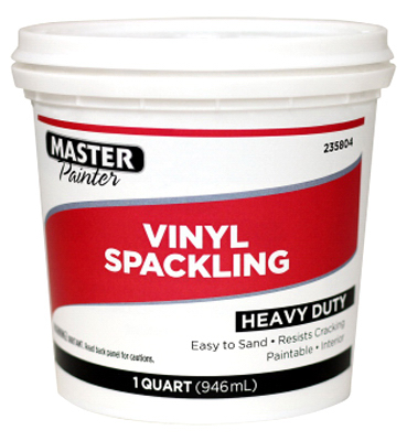 Master Painter Quart Vinyl Spackling Paste