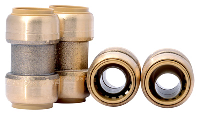 0.75 in.  Straight Coupling, Pack of 4
