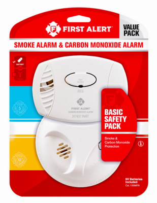 Picture of First Alert 248198 Smoke & Carbon Monoxide Detector Combo&#44; Pack of 2