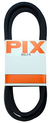 0.625 x 34 in. Black Rubber V-Belt