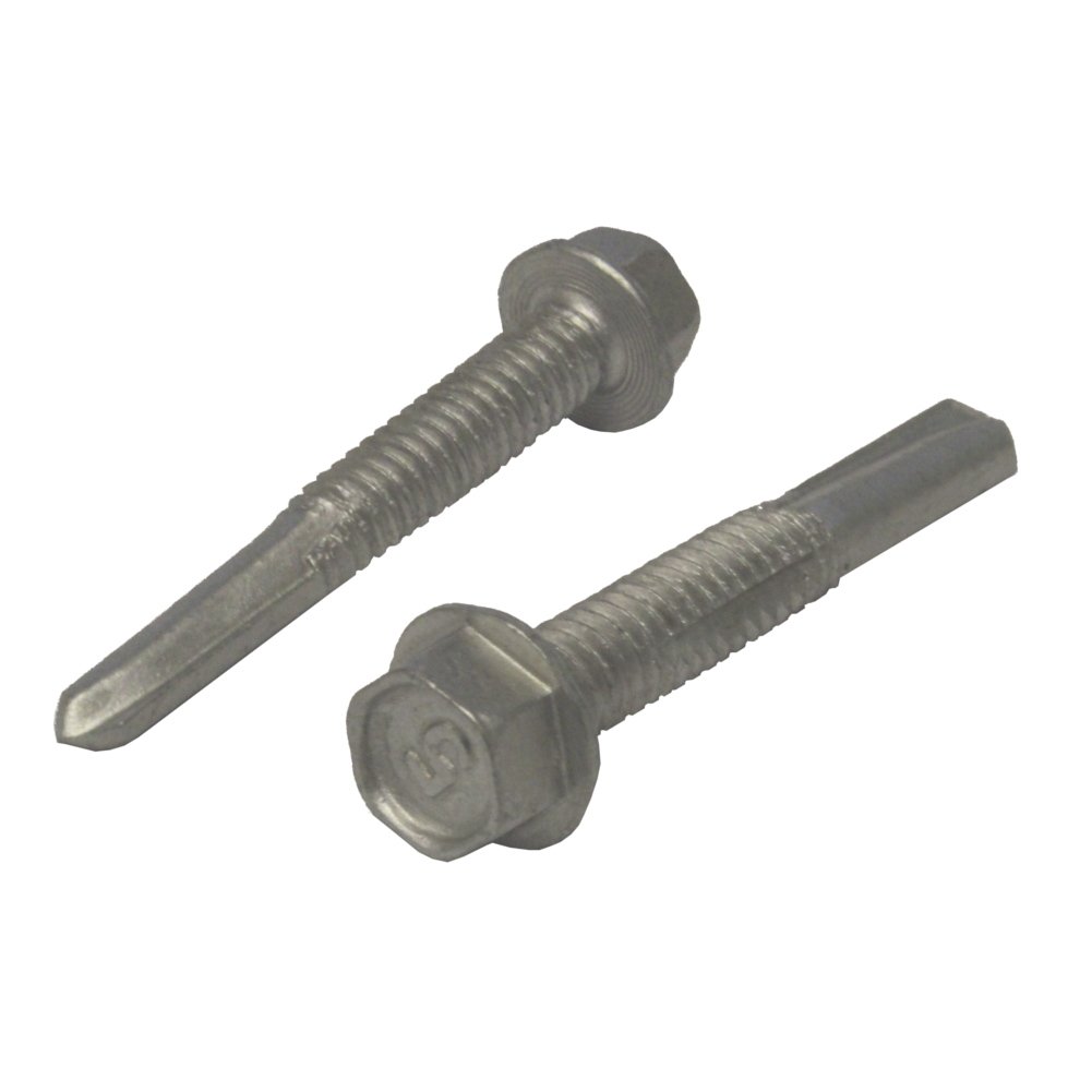 12-24 x 1.5 in. Hex Screw - 60 Count