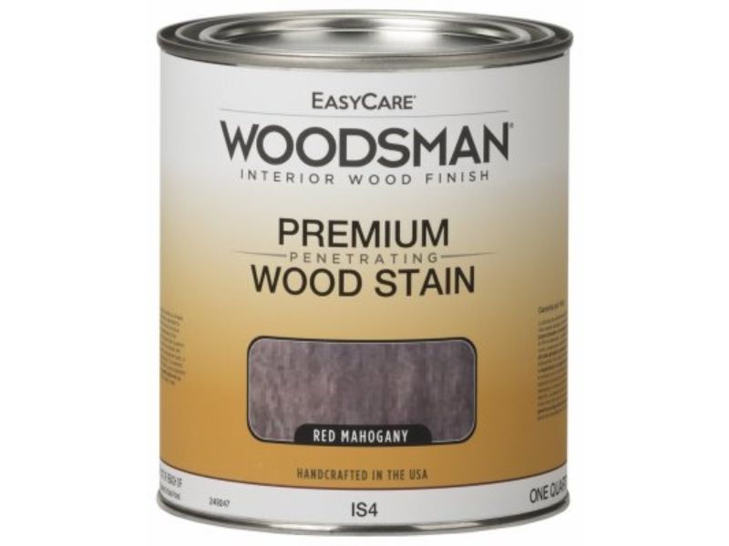 1 qt. Woodsman Oil Base Interior Stain, Red Mahogany