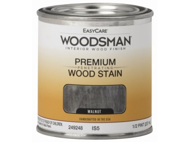 0.5 Pint Woodsman Oil Base Interior Stain, Walnut