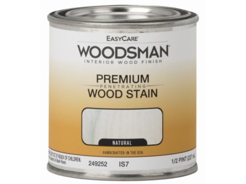 0.5 Pint Woodsman Oil Base Interior Stain, Natural