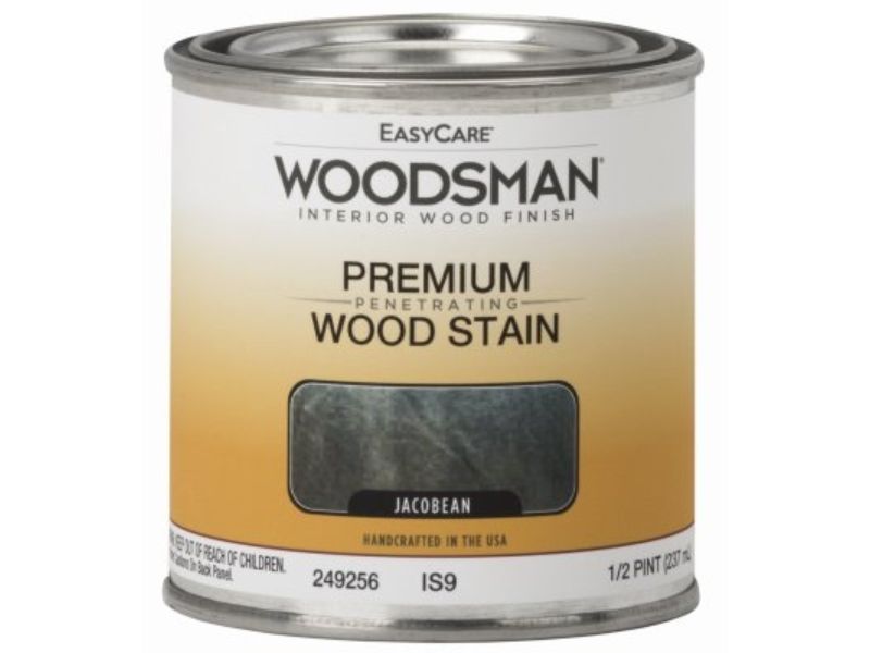 0.5 Pint Woodsman Oil Base Interior Stain, Jacobean