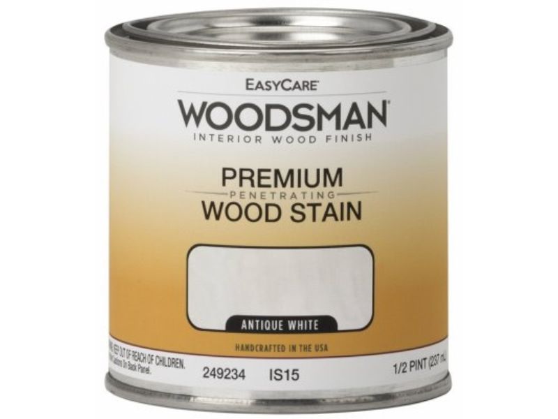 0.5 Pint Woodsman Oil Base Interior Stain, Antique White