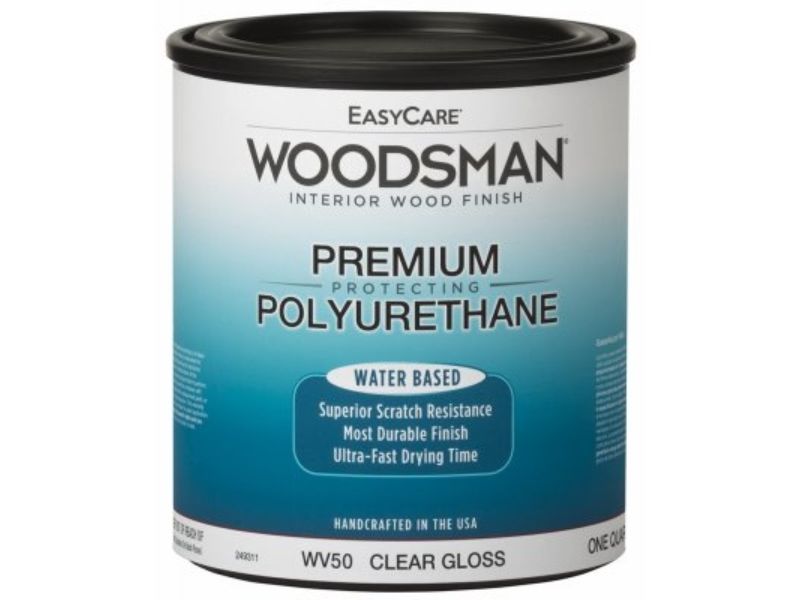 Picture of True Value Manufacturing 249311 1 qt. Woodsman Fast Dry Protective Polyurethane Interior & Water Base Wood Finish&#44; Clear Gloss