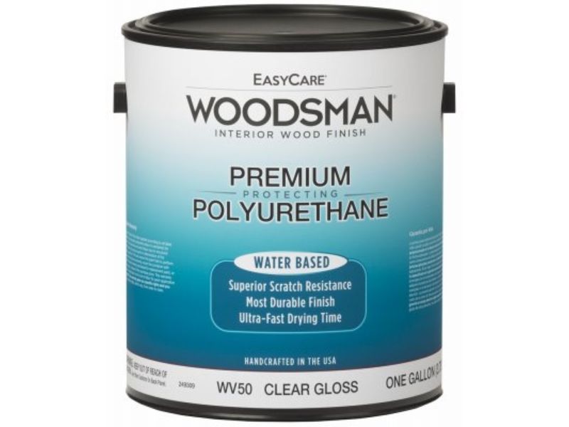 Picture of True Value Manufacturing 249309 1 gal Woodsman Fast Dry Protective Polyurethane Interior & Water Base Wood Finish&#44; Clear Gloss