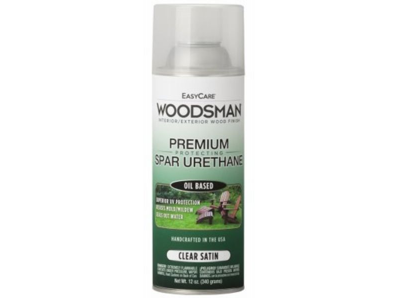 12 oz Woodsman Indoor & Outdoor Spar Urethane, Clear Stain