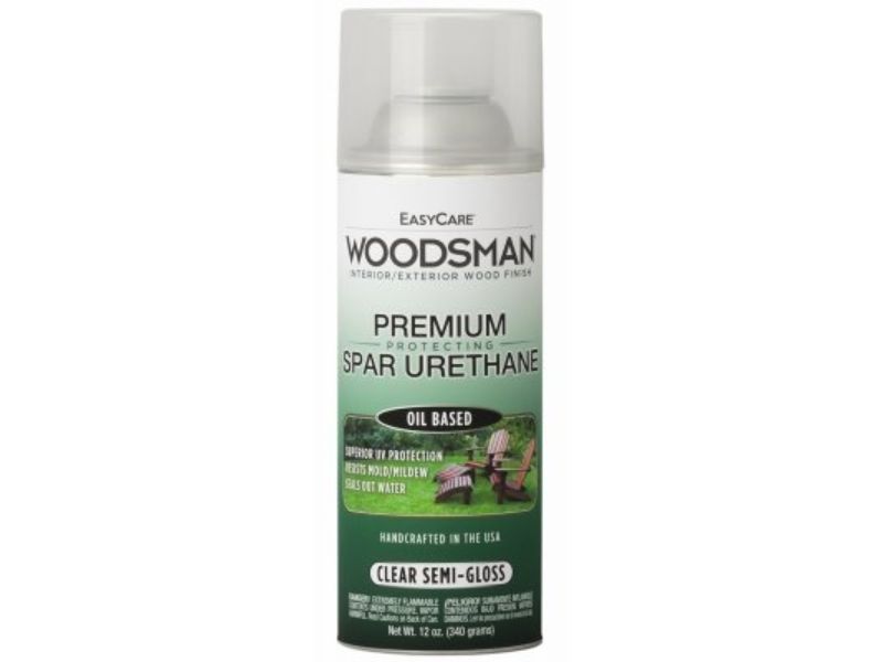 12 oz Woodsman Indoor & Outdoor Spar Urethane, Clear Semi-Gloss