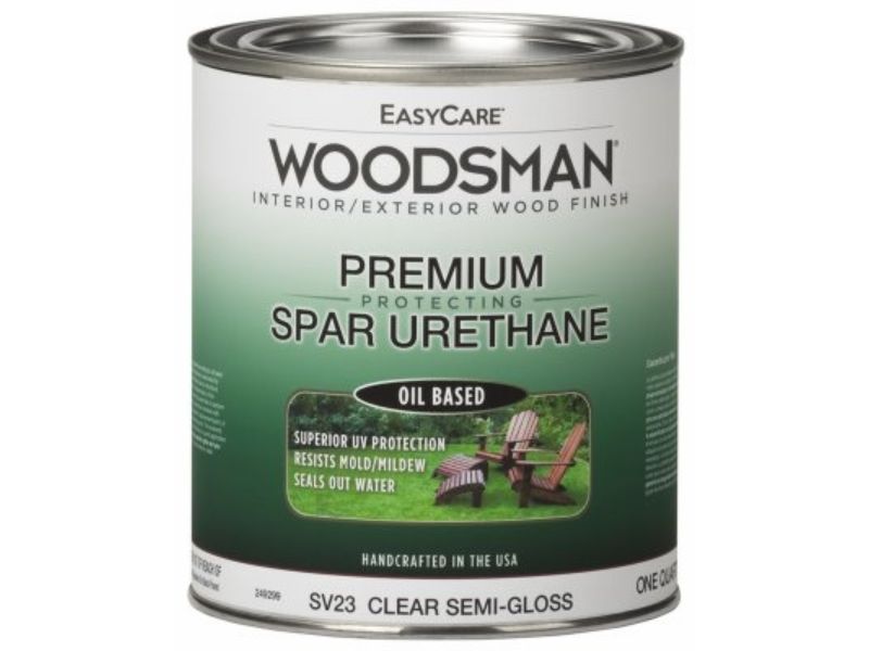 1 qt. Woodsman Indoor & Outdoor Spar Urethane, Clear Semi-Gloss