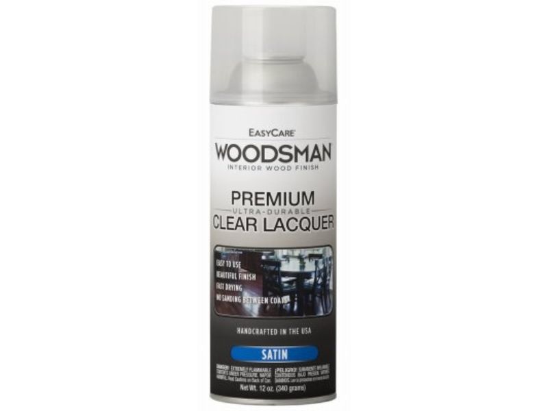 Picture of True Value Manufacturing 249366 12 oz Woodsman Protective Finish Lacquer for Wood & Metal&#44; Clear Stain