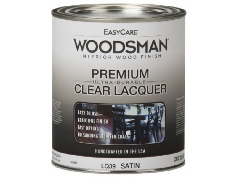 Picture of True Value Manufacturing 249367 1 qt. Woodsman Protective Finish Lacquer for Wood & Metal&#44; Clear Stain